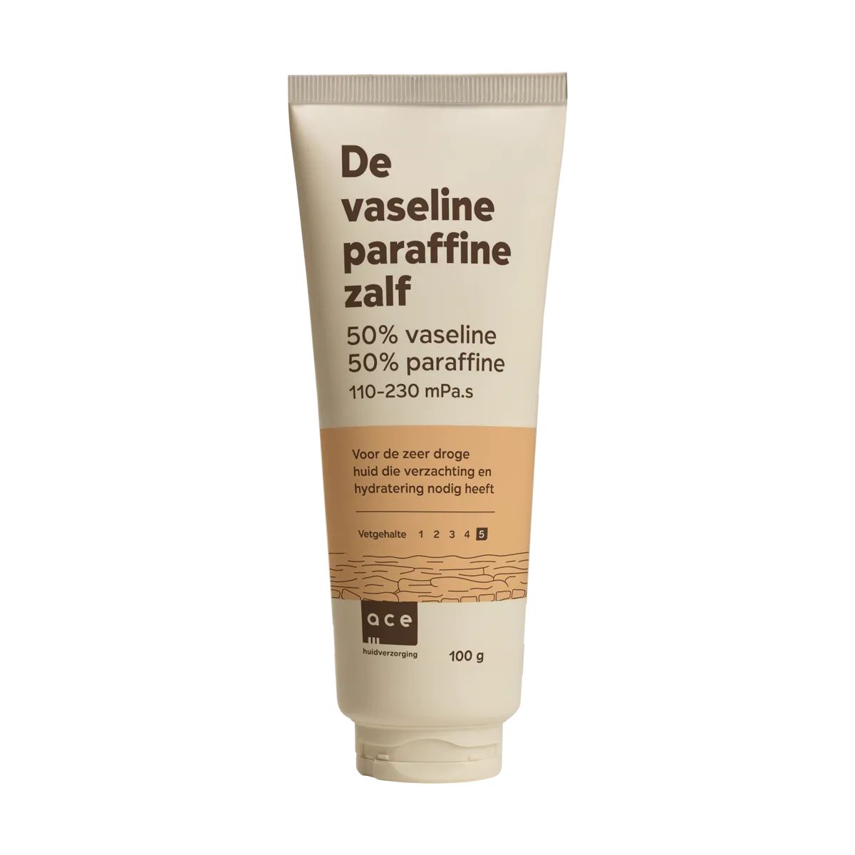 De vaseline paraffine zalf 50% vaseline 50% paraffine 110-230 mPa.s