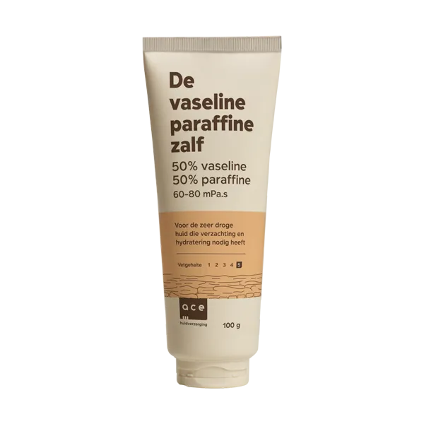 De vaseline paraffine zalf 50% vaseline 50% paraffine 60-80 mPa.s